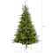 8ft. Unlit North Carolina Spruce Artificial Christmas Tree